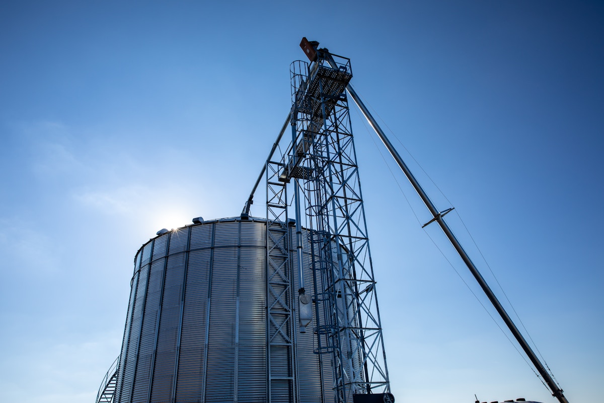 GSI Grain Bin near Lennox, SD