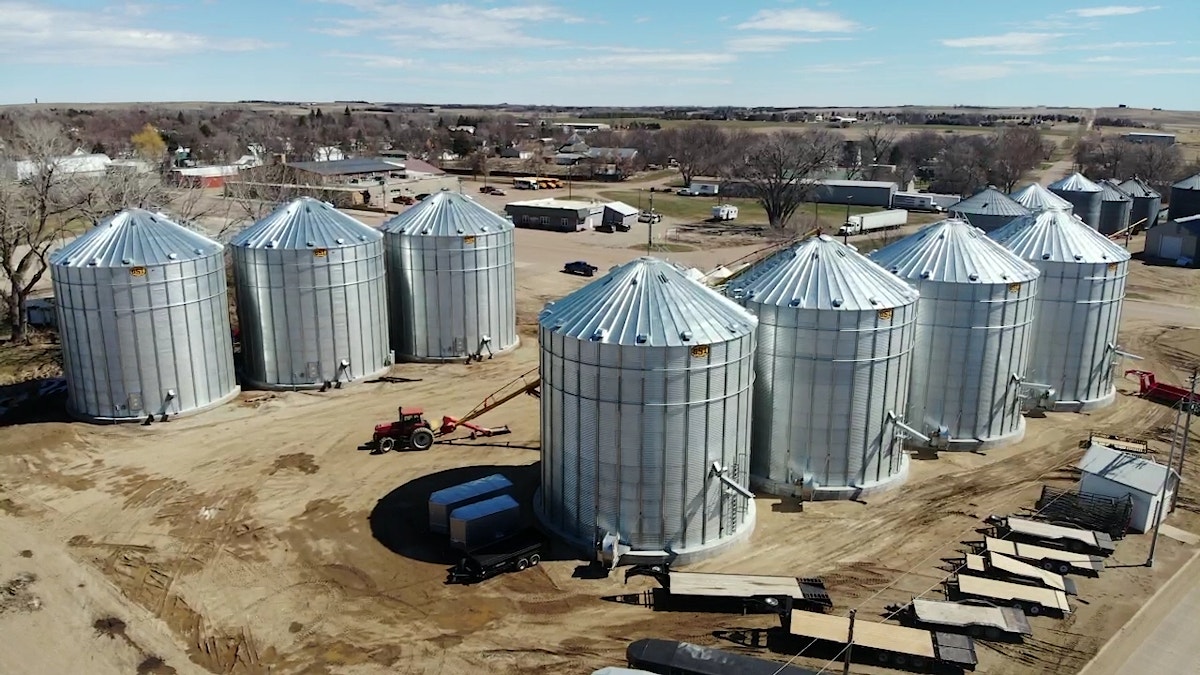 Grain System; (7) 48’ 12 ring bins and (1) 48’ 7 ring bin - Gregory, SD