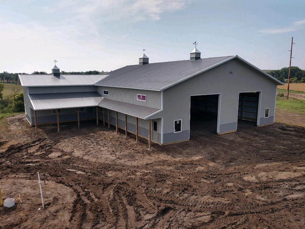 60x80x16 with 24x30x16 attached Shouse near Platte, SD